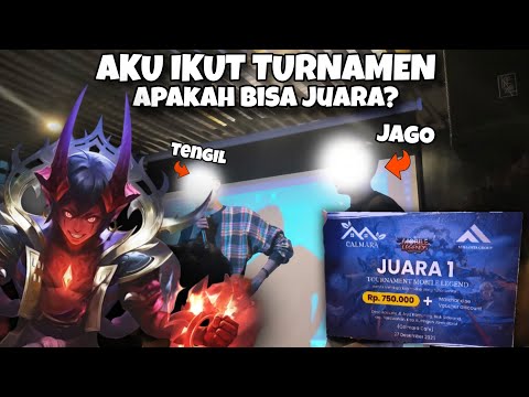 Aku ikut turnament mobile legends apakah akan juara satu🏆? 