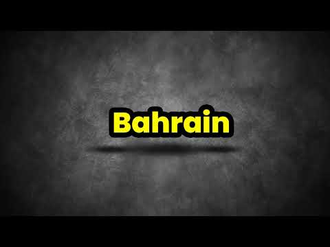 Bahrain Pronunciation | How To Say Bahrain