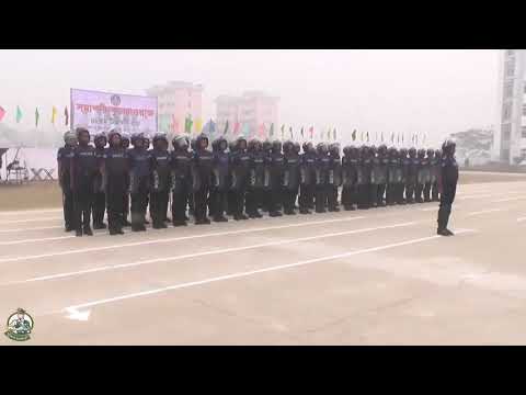Riot Control Drill of Police