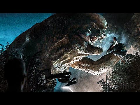 Jurassic World Rebirth Full DISTORTUS Rex Fight Scene 🌀 4K