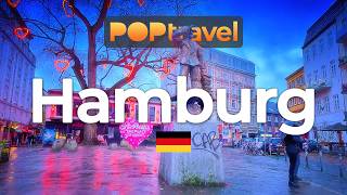 HAMBURG, Germany - Storm and Rain (2026) - 4K HDR Walking Tour