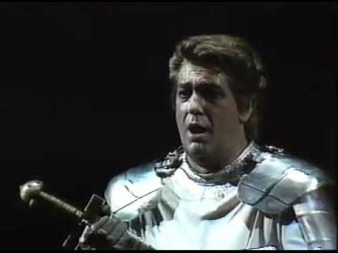 Wagner: Lohengrin, Act III"In fernem Land, unnahbar euren Schritten"-Placido Domingo 1985 Vienna