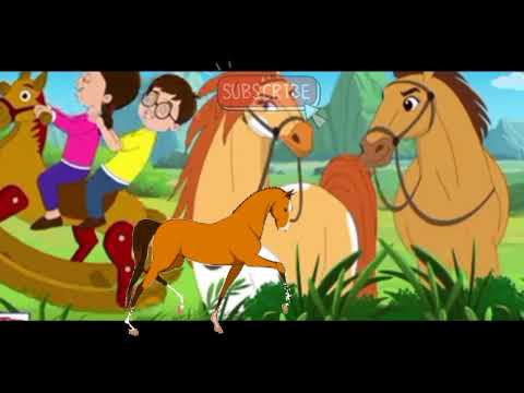 Ek Chhabila ghoda tha एक छबीला घोडा था #hindirhymes #kidssongs #poem #lakdikikathi #naniterimorni