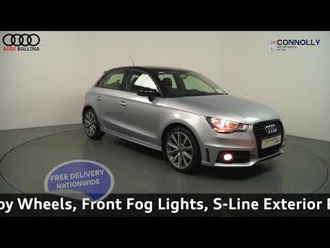 CMG AUDI BALLINA 151D17637 AUDI A1 SB 1 6TDI 90 4DR with S Line Pack SIlver with Balck Roof, MANUAL