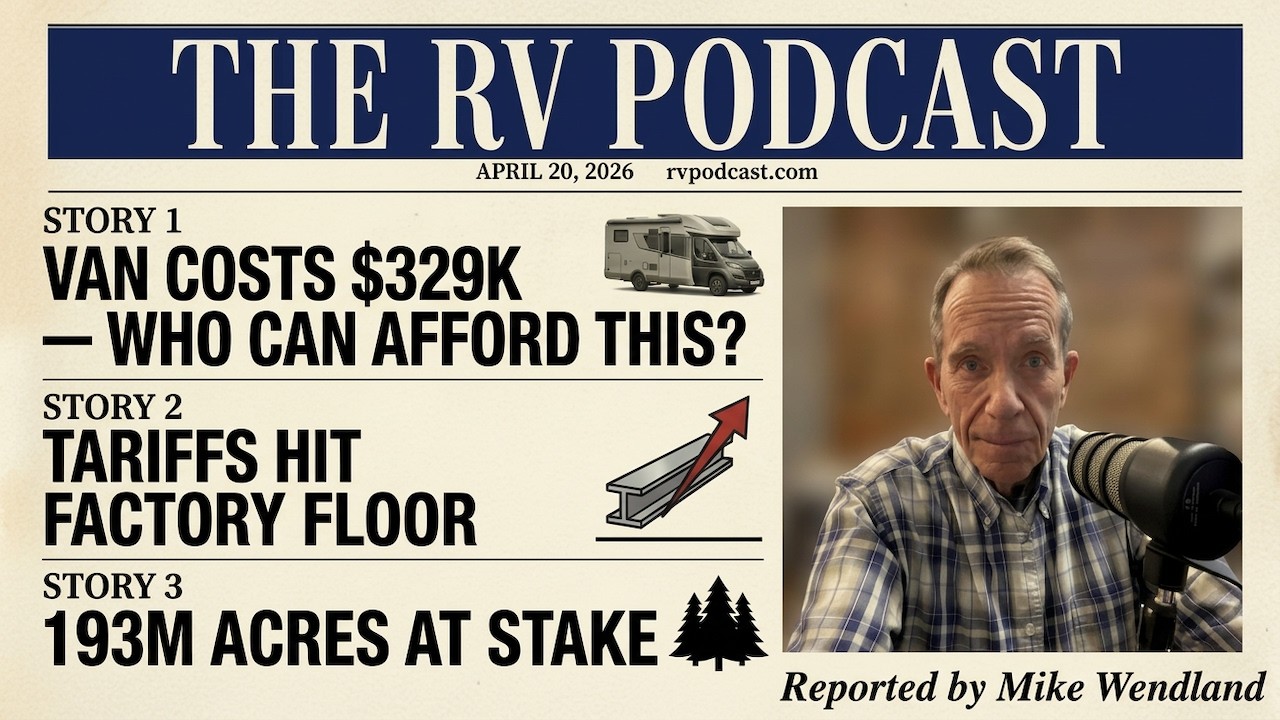 RV PODCAST NEWS: Why are Campervans and Class B RVs so Expensive?!!