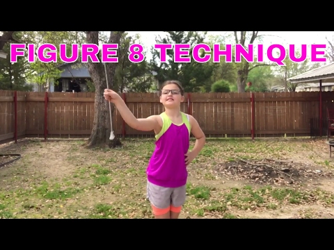 How To Twirl A Baton - Figure 8 - Beginner - Baton Tutorial