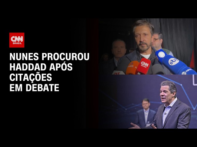 Nunes confrontou Haddad após citações em debate | BASTIDORES CNN
