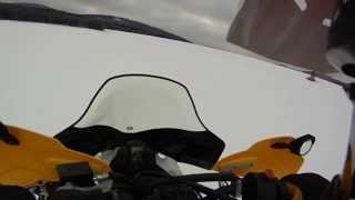 preview picture of video '2014 Snowmobiling Pittsburg, NH Lake francis'