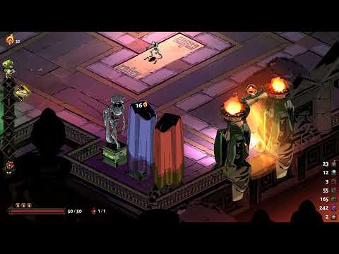 Hades - Unlocking all three statues with a single 32 Heat run