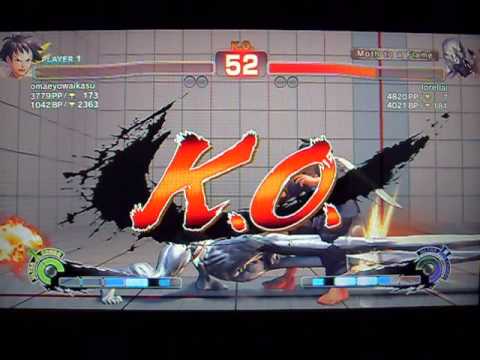 SSF4 AE: omaeyowaikasu (Makoto) vs Poongko (Seth)