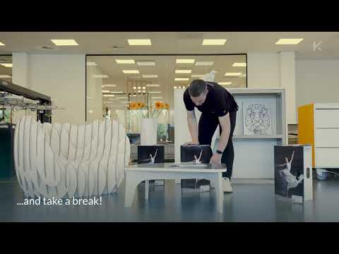 Get Inspired: Foldable Corrugated Stool thumbnail