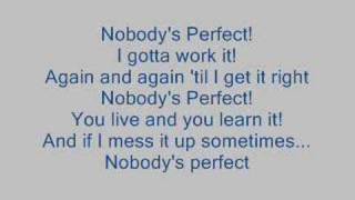 Hannah Montana - Nobody&#39;s Perfect [WITH LYRICS]