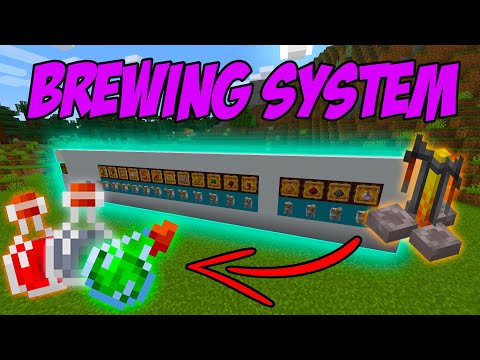 Minecraft Potion Brewing System | TUTORIAL CZ/SK
