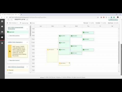 Hocking College Tutorial Series Student Self Service Registering Classes