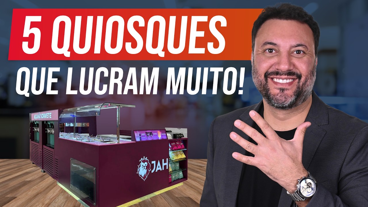 Quiosques Lucrativos: Franquias que Você Precisa Conhecer