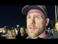 BILLY JOE SAUNDERS REACTS TO CANELO'S KO OF KOVALEV "HOPEFULLY I GET MY CHANCE.."