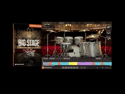Toontrack Superior Drummer 3 with Big Stage EZX Presets Demo