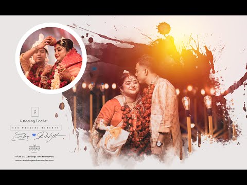 Best Wedding Trailer 2024||Presents by Weddings and Memories||Esha X Debjit||#viral #love #trending