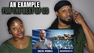 🇳🇱 Delta Works: An Example for the Rest of Us | American Couple Reacts to The Netherlands