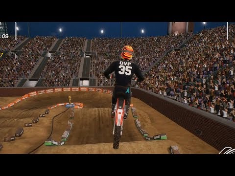 MX vs ATV All Out - Las Vegas (Supercross) - Gameplay (HD) [1080p60FPS]