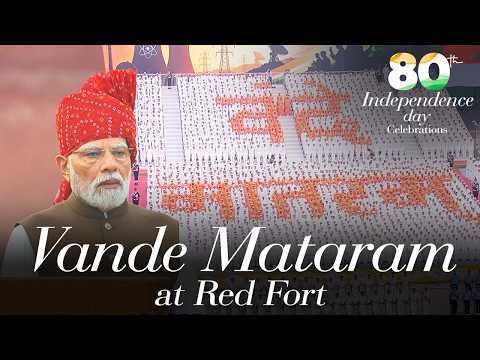 Vande Mataram echoes from the ramparts