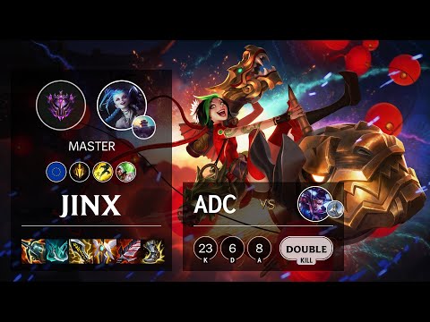 Jinx ADC vs Vayne - EUW Master Patch 11.24