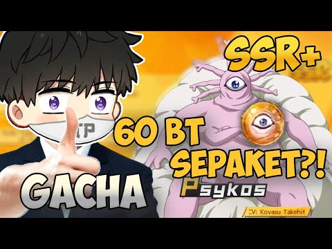 GACHA Gyoro Gyoro / Psykos SSR+ TERHOKI, Dapat SEPAKET - One Punch Man: The Strongest