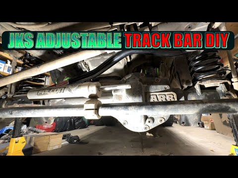 JKS ADJUSTABLE TRACKBAR INSTALL ON JEEP JKU DIY