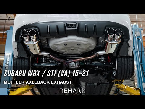 REMARK Subaru WRX / STI (VA) 2015~2021 - Muffler Version Axleback Exhaust