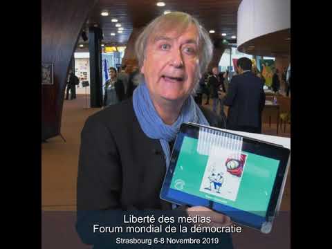 Plantu, Press Cartoonist and Caricaturist, Founder and President of Cartooning for Peace