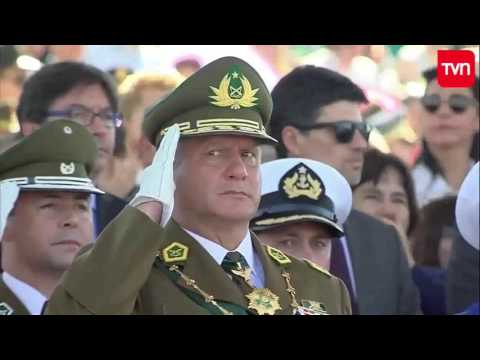 Carabineros parade at the "Military Parade 2016"