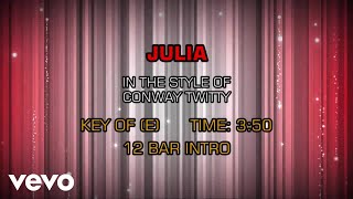 Conway Twitty - Julia (Karaoke)