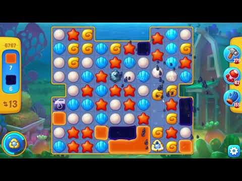 Fishdom 6767 Level - 24 moves - NO BooSTERS