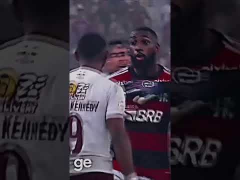 coringa Gerson não fogem de uma briga 💪♥️🖤 #flamengo