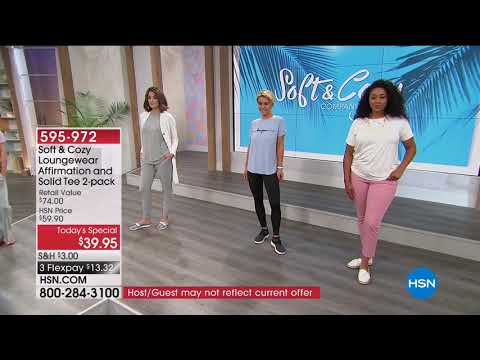 HSN | Soft and Cozy Loungewear Premiere 03.29.2018 - 06 AM