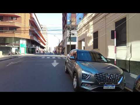 Calles Cerro cora y Oliva la Catedral en Asuncion Paraguay