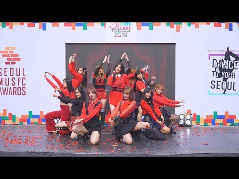 181223 K-GIRLS cover IZ*ONE - Intro + La Vie en Rose @ Dance To Your Seoul 2018 (Final)