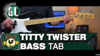 Diesel Boy - Titty Twister | Bass Cover With Tabs in the Video