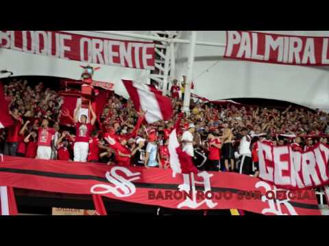 "Cumpleaños América - 90 años de pasión - Barón Rojo Sur" Barra: Baron Rojo Sur • Club: América de Cáli • País: Colombia