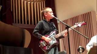 Rock n&#39; Roll All Night performed by voice /guitar student at Allegro School of Music in Tucson, AZ