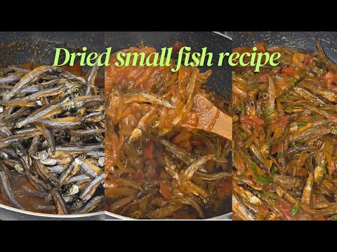 easy african food recipes | cooking mama recipes in real life |Dried Fish Stew African Dagaa