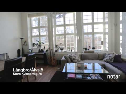 Stora Kvinns väg 76 - 4:a · 110m2 - Långbro Park : Via Notar mäklare Älvsjö