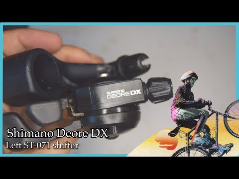 Pt.2 Shimano Deore DX left shifter ST 071: Full rebuild overhaul
