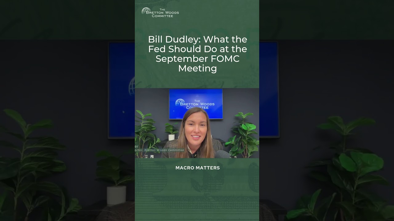 Bill Dudley's Rate Prediction for September FOMC on Macro Matters