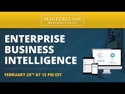 Jonas Masterclass Ep. 20: Enterprise Business Intelligence (EBI)