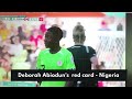 CANADA VS NIGERIA  - ABIODUN'S RED CARD