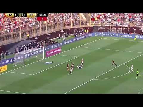 Gol do título - Gol de Gabigol contra o River Plate na final da Libertadores de 2019 // GloboHD