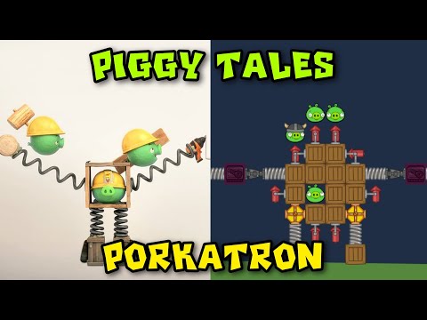 Piggy Tales - Pigs at Work | Porkatron in Bad Piggies