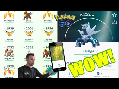 ADDIO LATIAS SHINY!!! DIALGA E TUTTI IMIEI LEGGENDARI (PAZZESCO): POKEMON GO ITA