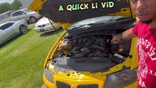 How to replace alternator on a GTO 🛠️